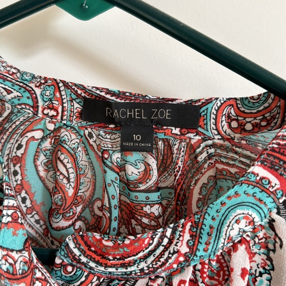 Rachel Zoe Silk Peasant Blouse - Picture 4 of 11